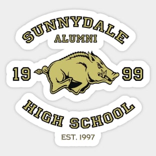 Sunnydale High Alumni Sticker